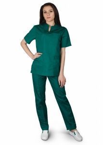 Pantalon de lucru pentru domeniul medical SINTIA verde