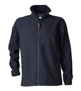 ALTITUDE II NEGRU Jachetă softshell