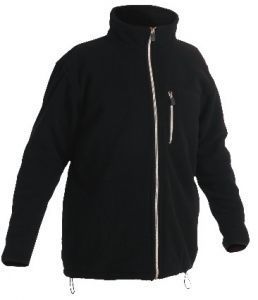 Jacheta fleece KARELA negru