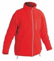 Jacheta fleece KARELA rosu