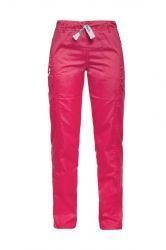 Pantalon de lucru pentru domeniul medical DANTE roz