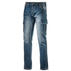 Blugi din bumbac DIADORA PANT CARGO STONE