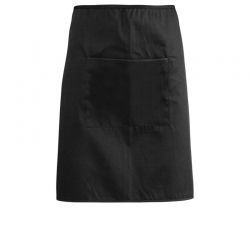 șorț scurt TABLIER APRON negru