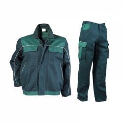 Set de lucru ASIMO verde cu pantaloni