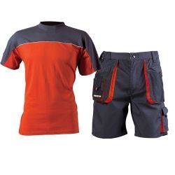 Set de lucru EMERTON gri cu tricou DESMAN