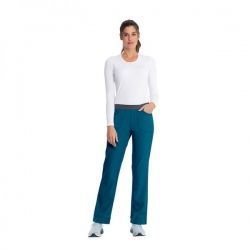 Pantaloni medicali FRANCESCA albastru Caraibe