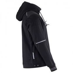 REVOLT 4STRETCH NEGRU/NEGRU/GRI Jachetă de lucru