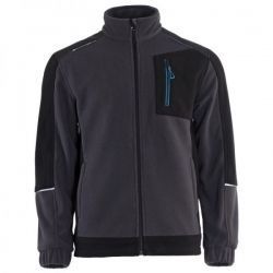 REVOLT FLEECE GRI/NEGRU/PETROL Hanorac