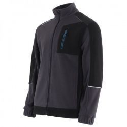 REVOLT FLEECE GRI/NEGRU/PETROL Hanorac