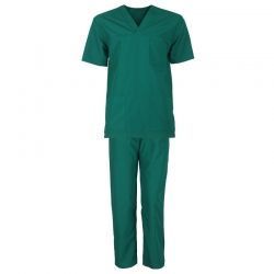 M3 VERDE Tunică medicală cu pantaloni