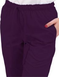 Pantalon de lucru pentru domeniul medical ALESSI mov