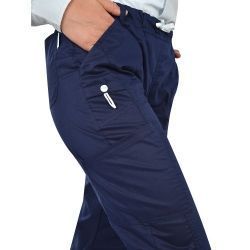 Pantalon de lucru pentru domeniul medical DANTE  albastru inchis