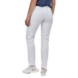 Pantalon de lucru pentru domeniul medical DANTE alb