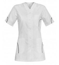 SILVIA MEDICAL SET 2 BUC. CU PANTALONI ALBI