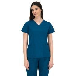 SET MEDICAL DIN 2 PĂRȚI ANDREA ȘI PANTALONI VERDE CARAIBE