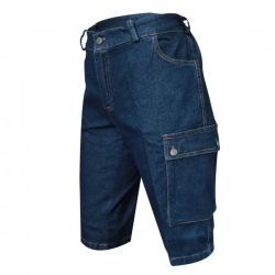 Pantaloni scurți TEODOR albastru denim