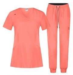 JUSTINA  SET DE LUCRU CORAL