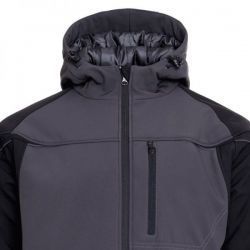 PRISMA SOFTSHELL IARNA GRI ÎNCHIS/NEGRU Jachetă softshell