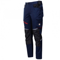 REVOLT 4STRETCH ALBASTRU MARIN/NEGRU Pantaloni de lucru