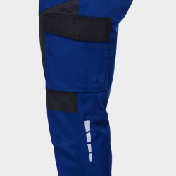 Salopetă de lucru EOS STRETCH BLUE GREY