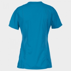 CHEROKEE WRAP CARIBBEAN BLUE WWE610 Tunică medicală de damă