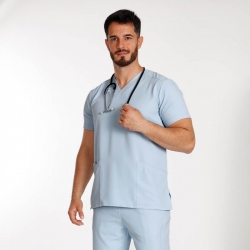 MONI LIGHT BLUE Tunică medicală