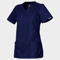 VICTORIA ALBASTRU MARIN Tunică medicală pentru femei
