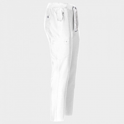 NOBBY STRAIGHT WHITE Pantaloni