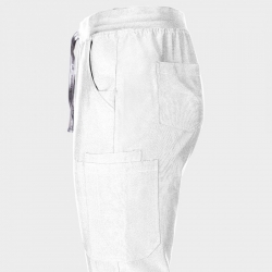 NOBBY STRAIGHT WHITE Pantaloni