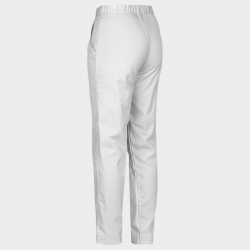 BARISA ALB Pantaloni medicali pentru femei