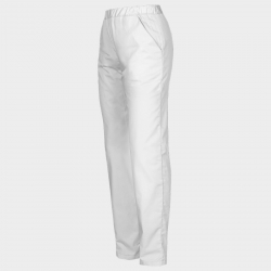 BARISA ALB Pantaloni medicali pentru femei