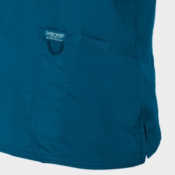 CHEROKEE V-NECK CARIBBEAN BLUE WWE620 Tunică medicală de damă