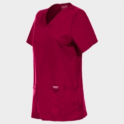 CHEROKEE V-NECK VIȘINIU WWE620 Tunică medicală de damă