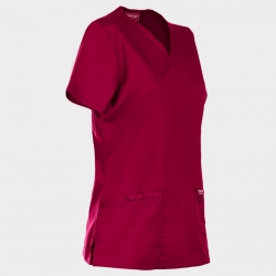 CHEROKEE V-NECK VIȘINIU WWE620 Tunică medicală de damă