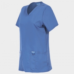 CHEROKEE V-NECK ALBASTRU DESCHIS WWE620 Tunică medicală de damă
