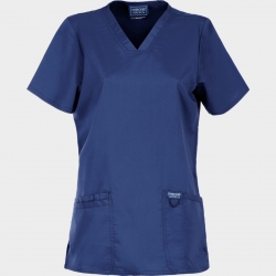 CHEROKEE V-NECK ALBASTRU ÎNCHIS WWE620 Tunică medicală de damă