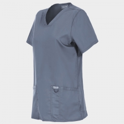 CHEROKEE V-NECK GRI WWE620 Tunică medicală de damă