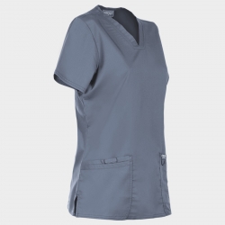 CHEROKEE V-NECK GRI WWE620 Tunică medicală de damă