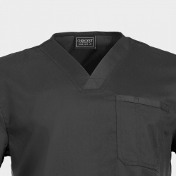 CHEROKEE V-NECK GREY WWE670. Men's medical tunic