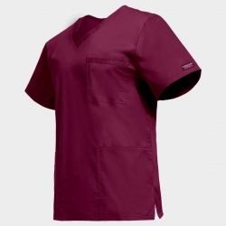 CHEROKEE V-NECK VIȘINIU WWE4725 Tunică medicală