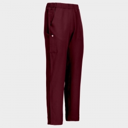 MONI BURGUNDY Pantaloni medicali