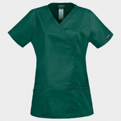 CHEROKEE WRAP VERDE WWE4728 Tunică medicală pentru femei