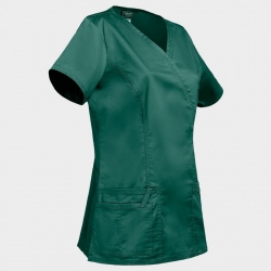 CHEROKEE WRAP VERDE WWE4728 Tunică medicală pentru femei