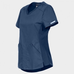 CHEROKEE V-NECK ALBASTRU ÎNCHIS WWE601 Women's medical tunic
