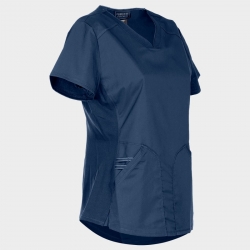 CHEROKEE V-NECK ALBASTRU ÎNCHIS WWE601 Women's medical tunic