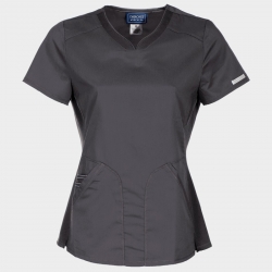 CHEROKEE V-NECK GRI WWE601 Women's medical tunic