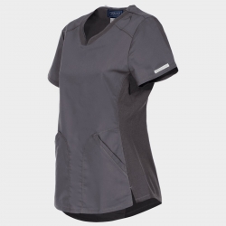 CHEROKEE V-NECK GRI WWE601 Women's medical tunic