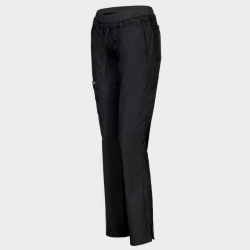 Pantaloni medicali de damă CHEROKEE MR TAPERED NEGRU WWE105