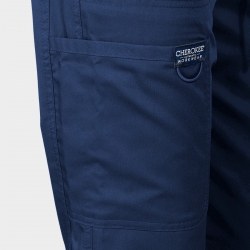 Pantaloni medicali de damă CHEROKEE MR TAPERED ALBASTRU ÎNCHIS WWE105