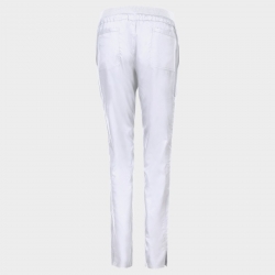 Pantaloni medicali de damă CHEROKEE MR TAPERED ALB WWE105